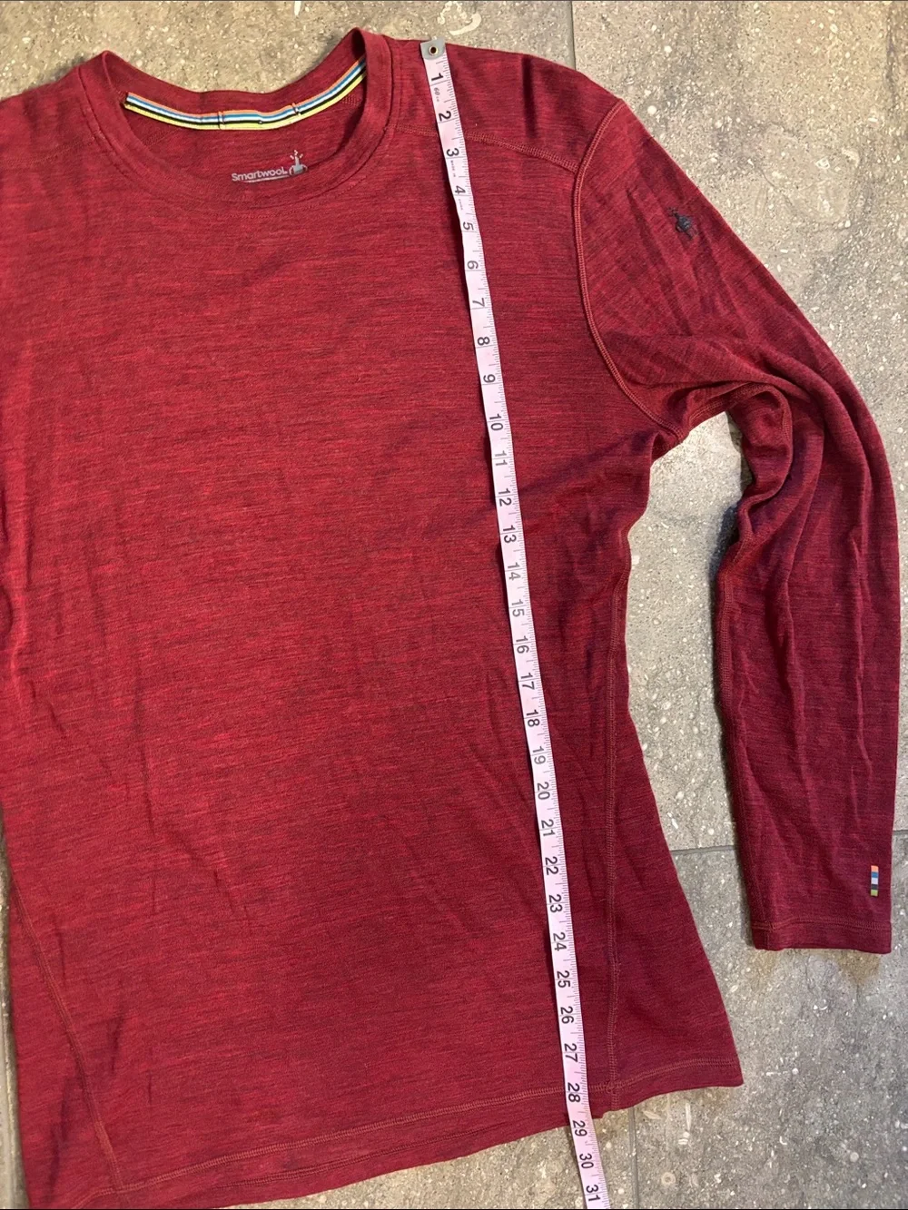 Smartwool crew, L red - Picture 8 of 12